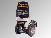 Segway Werbeschild